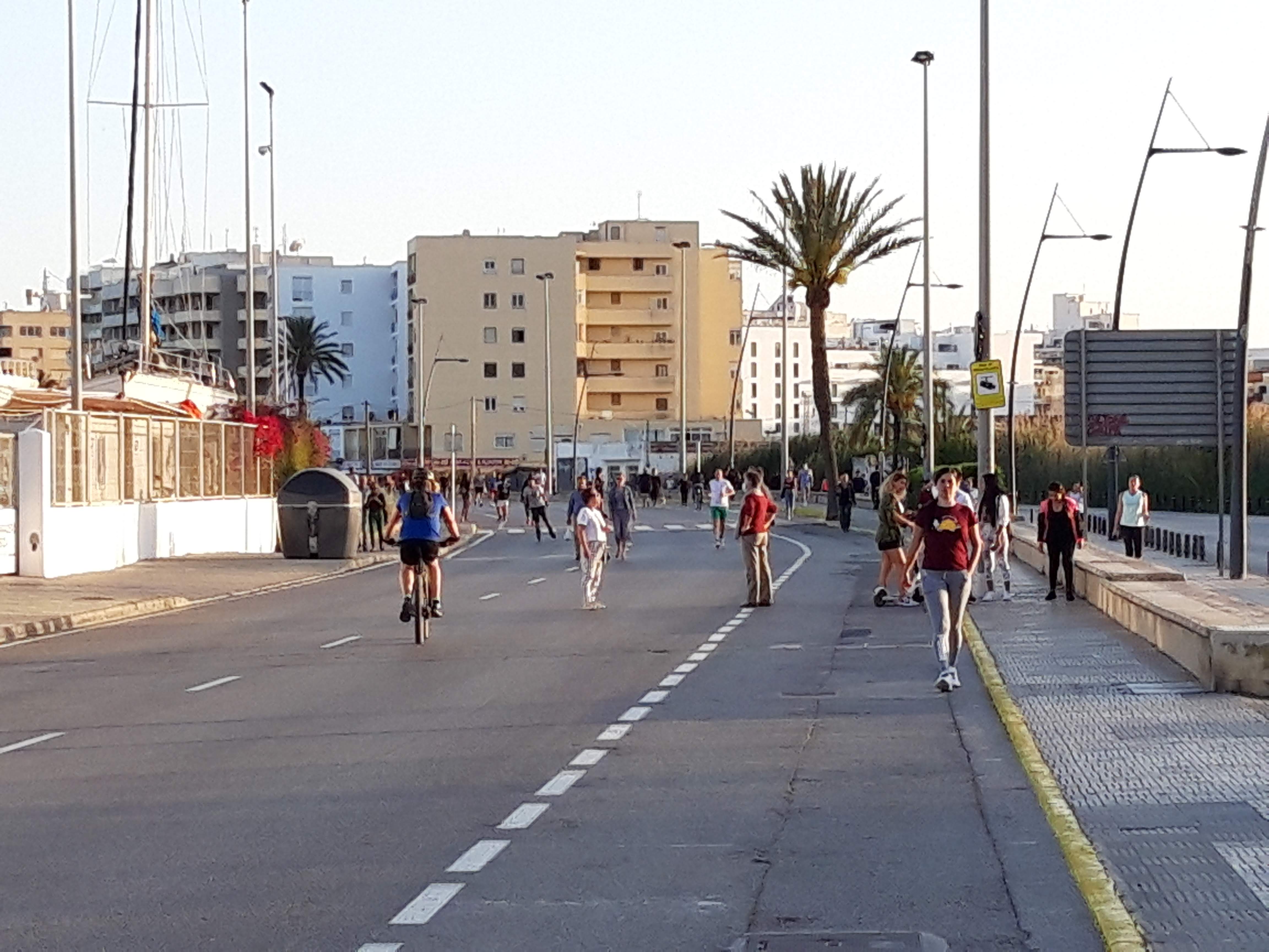 Restringen El Trafico Rodado Del Puerto De Ibiza En Respuesta Al