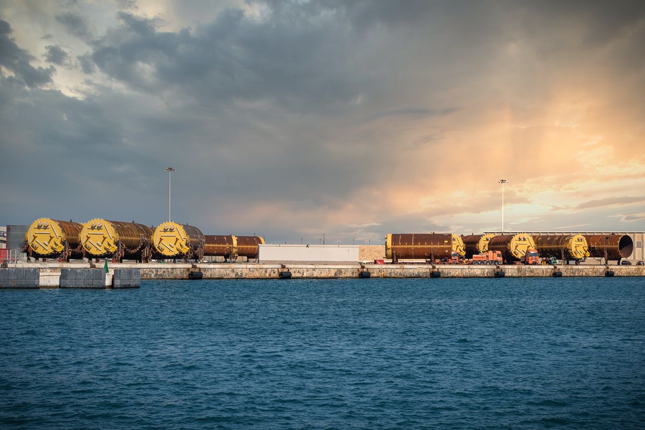Importante operativa de ‘Project Cargo’ desde el puerto de Tarragona con destino a Estados Unidos