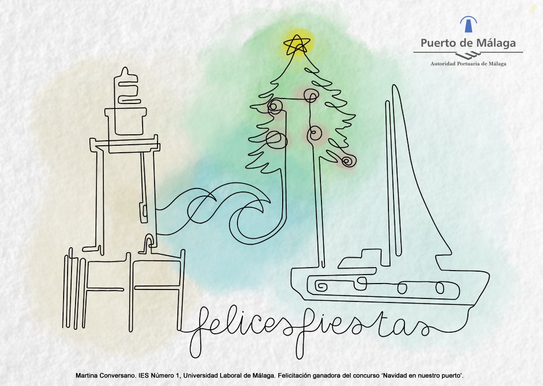 El Puerto de Málaga entrega los premios de su concurso "Navidad en nuestro puerto"