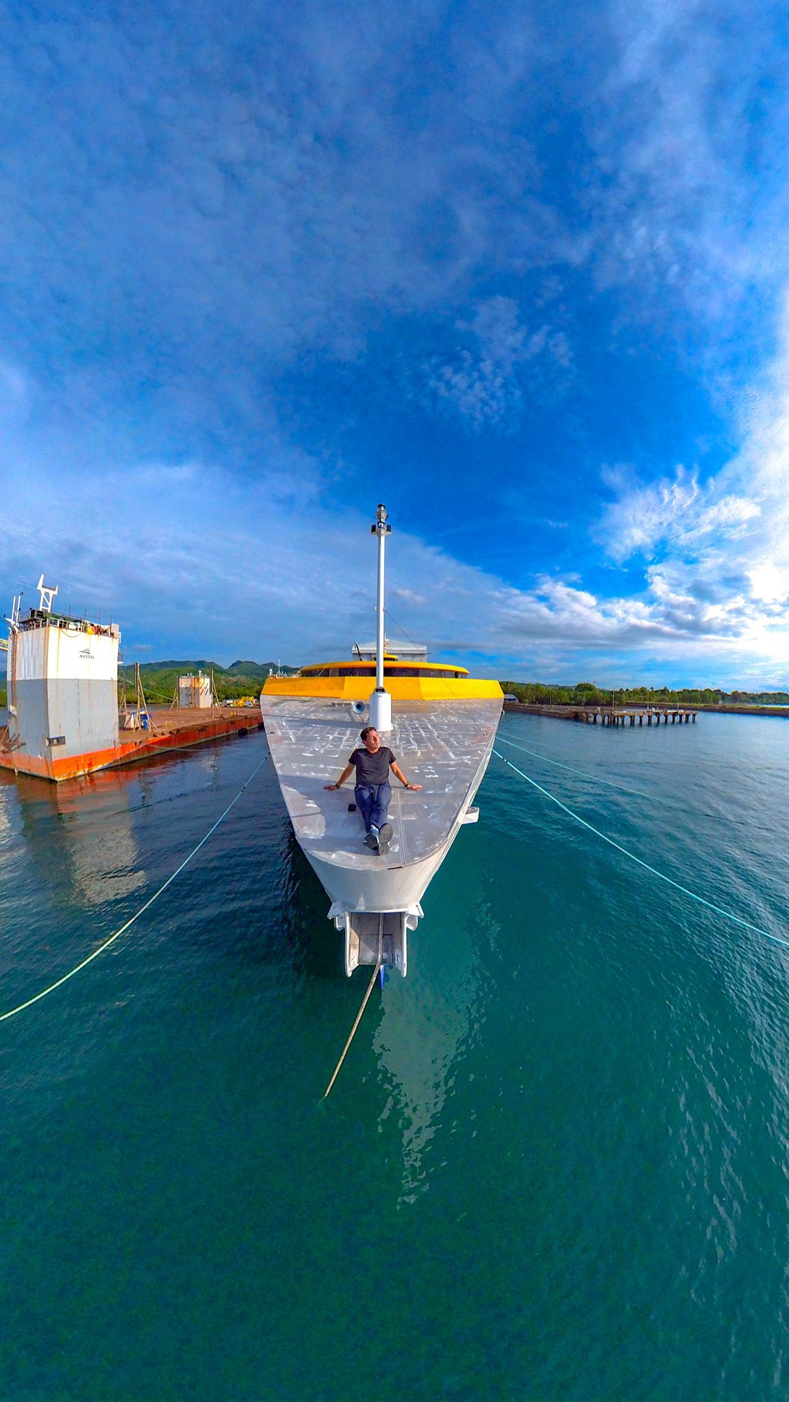 Fred. Olsen estrena un reportaje sobre la travesía del ‘Bañaderos Express’ desde Filipinas a Canarias