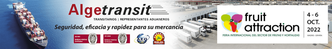 Algetransit expone su experiencia y servicios para la cadena logística en Conxemar Vigo y Fruit Attraction