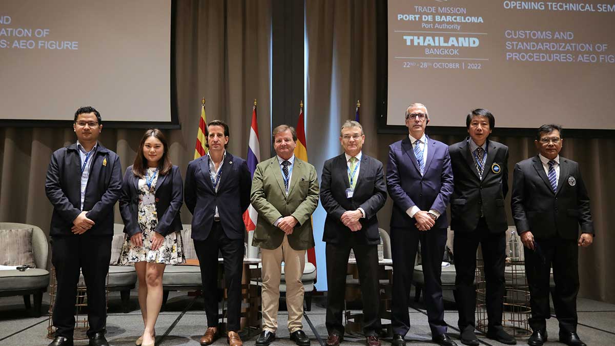 Fraseología Accidentalmente Medicinal El Puerto de Barcelona se posiciona en Tailandia como enlace entre Asia y  Europa