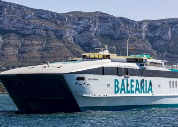 Baleària refuerza su flota con el fast ferry "Margarita Salas"